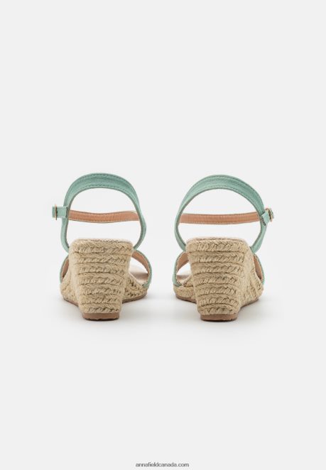 Anna Field Women Wedge Sandals Mint H42J4Z1487