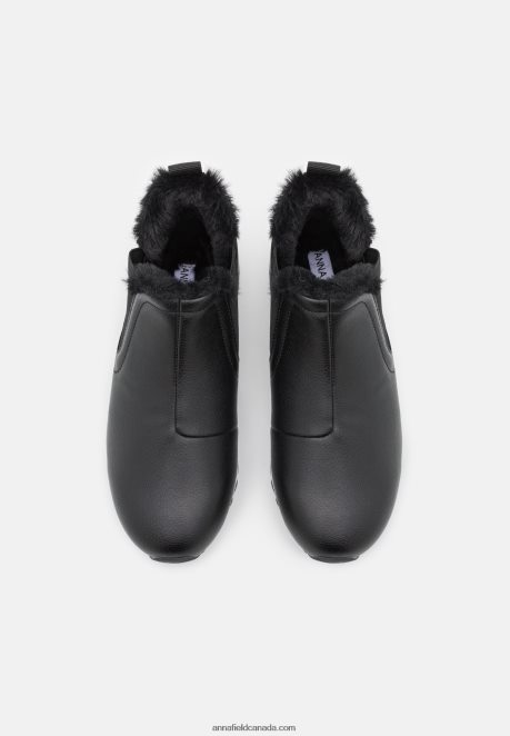 Anna Field Women High-Top Trainers Black H42J4Z1235