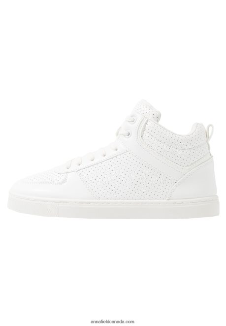 Anna Field Women High-Top Trainers White H42J4Z1233