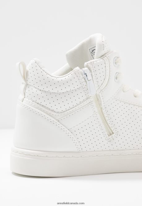Anna Field Women High-Top Trainers White H42J4Z1233
