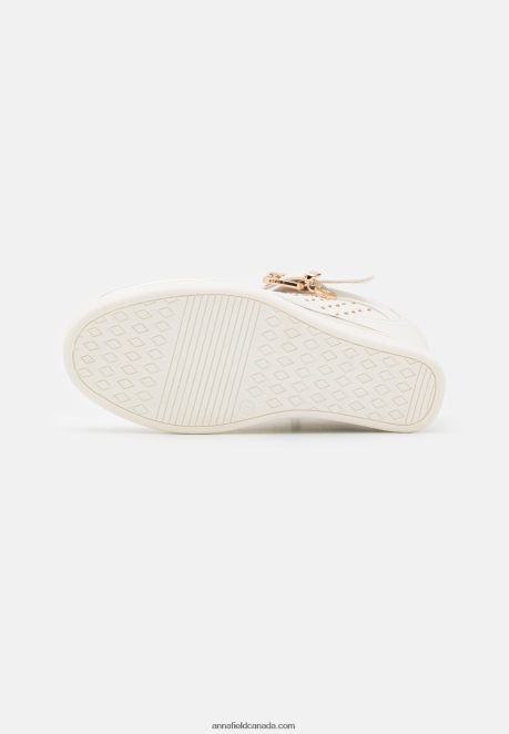 Anna Field Women High-Top Trainers White H42J4Z1239