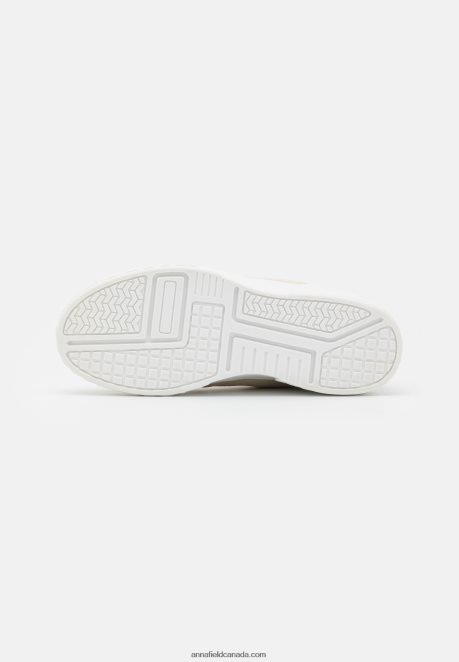 Anna Field Women Leather Trainers Beige H42J4Z1217