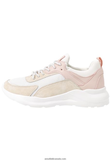 Anna Field Women Leather Trainers White H42J4Z1219