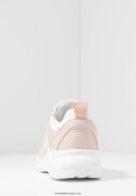 Anna Field Women Leather Trainers White H42J4Z1219