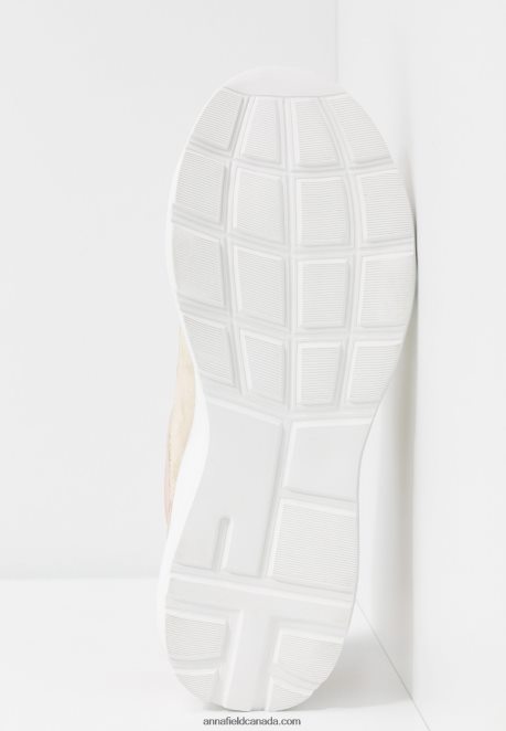 Anna Field Women Leather Trainers White H42J4Z1219