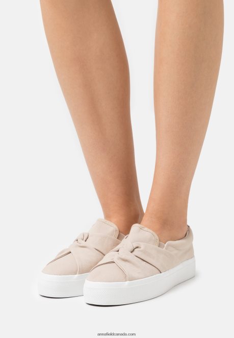 Anna Field Women Slip-Ons Beige H42J4Z1187