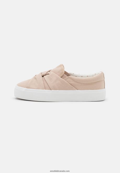 Anna Field Women Slip-Ons Beige H42J4Z1187