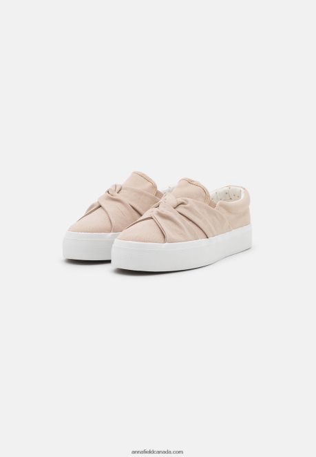 Anna Field Women Slip-Ons Beige H42J4Z1187