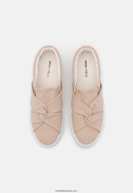 Anna Field Women Slip-Ons Beige H42J4Z1187