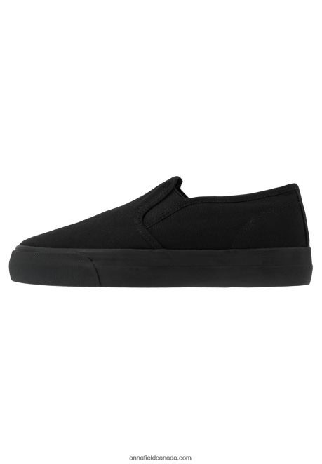 Anna Field Women Slip-Ons Black H42J4Z1162