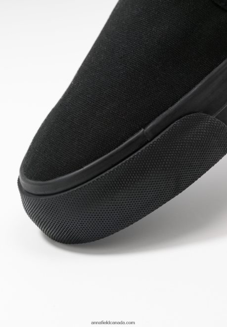 Anna Field Women Slip-Ons Black H42J4Z1162