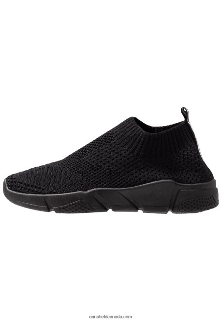 Anna Field Women Slip-Ons Black H42J4Z1166