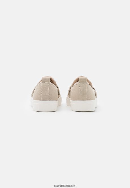 Anna Field Women Slip-Ons Sand H42J4Z1177