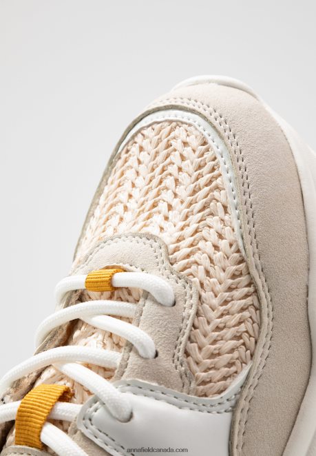 Anna Field Women Trainers Beige H42J4Z1164