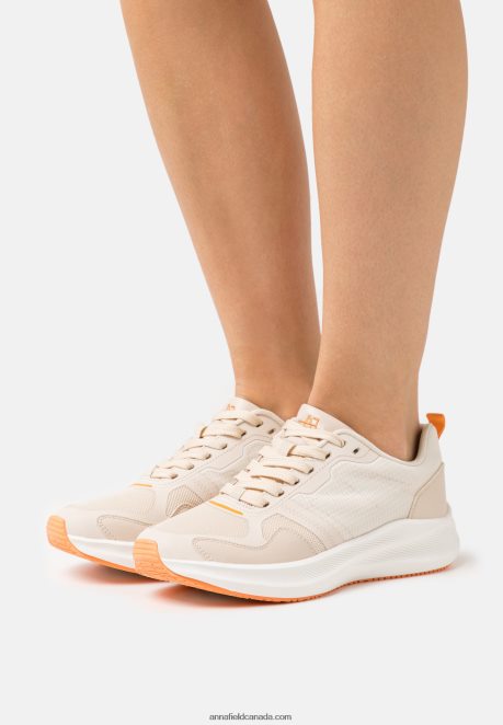 Anna Field Women Trainers Beige/Orange H42J4Z1184