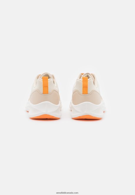 Anna Field Women Trainers Beige/Orange H42J4Z1184