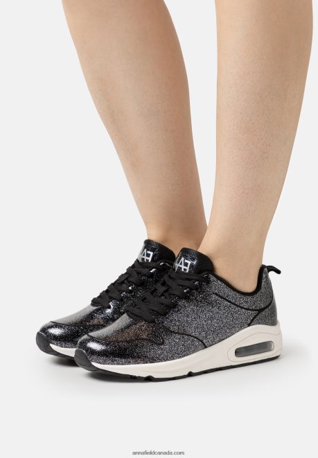 Anna Field Women Trainers Black H42J4Z1205