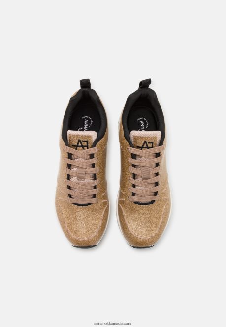 Anna Field Women Trainers Gold H42J4Z1202