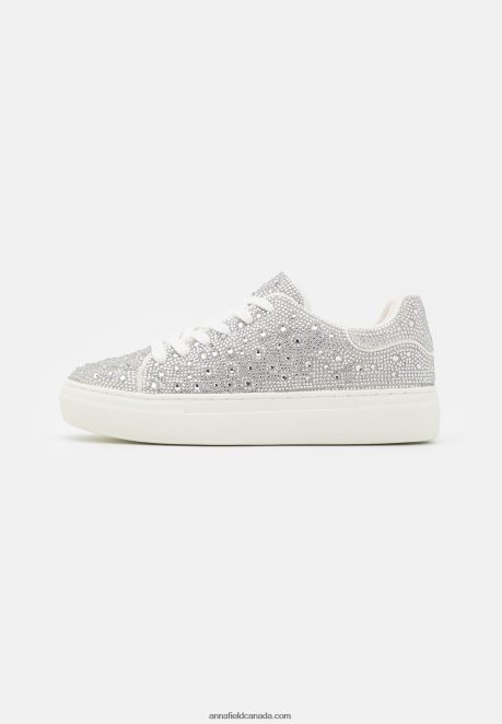 Anna Field Women Trainers Silver H42J4Z1225