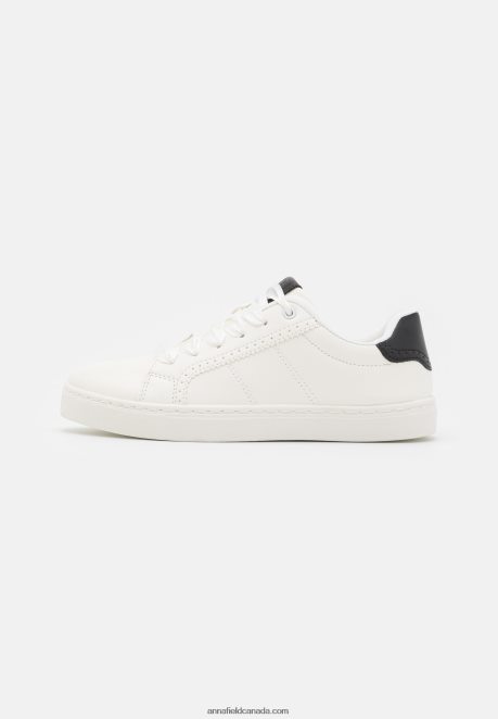 Anna Field Women Trainers White/Black H42J4Z1172
