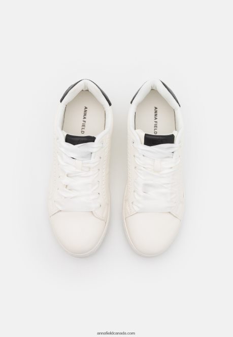 Anna Field Women Trainers White/Black H42J4Z1172