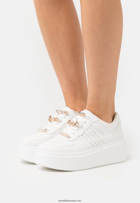 Anna Field Women Trainers White H42J4Z1200