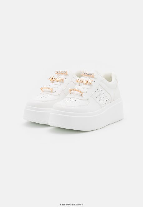 Anna Field Women Trainers White H42J4Z1200